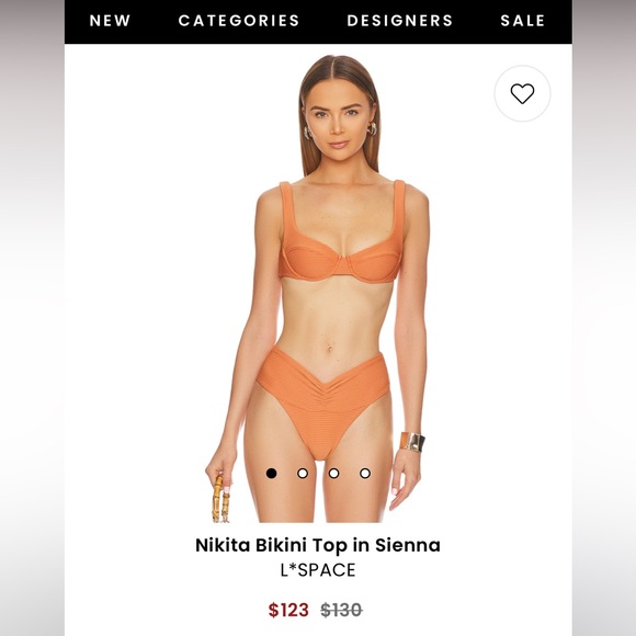 NWT L*Space Nikita Top in Sienna - Size Medium - Picture 2 of 4